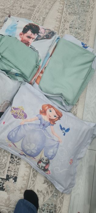 Два постельный комплект за 5000тг