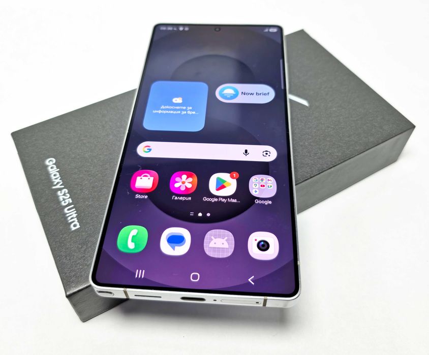 Samsung S25 Ultra 512GB SilverBlue•Гаранция