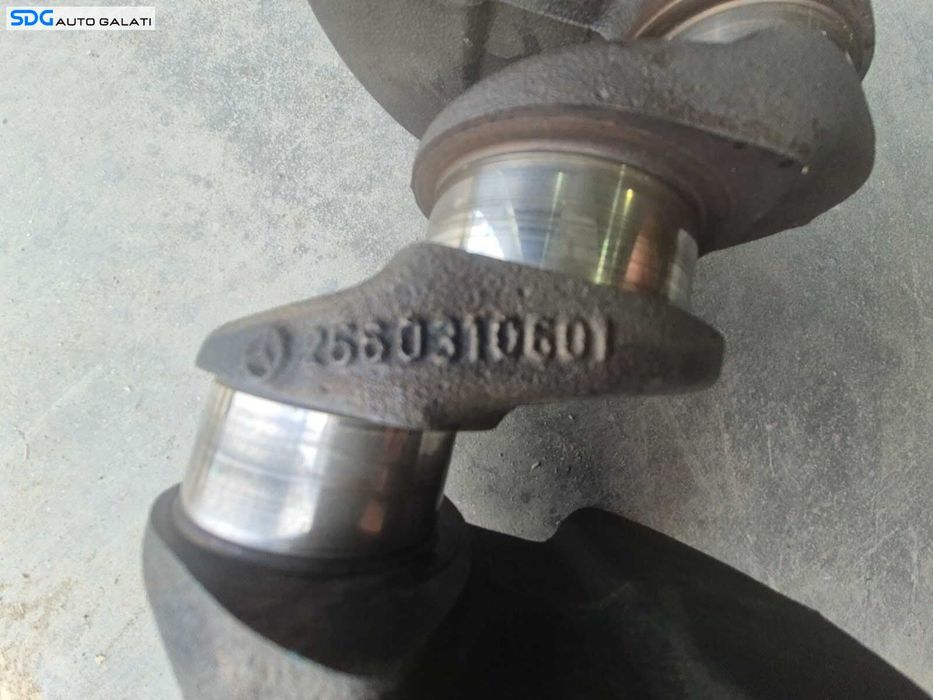 Arbore Cotit Vibrochen Motor Mercedes Clasa A Class W169 1.5 Benzina 2004 - 2012 Cod A2660310601, 2660310601 [LS1769]