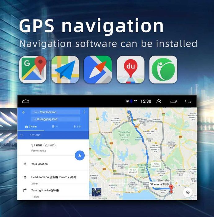 Мултимедия 9" 2-DIN с Android 12 за Volkswagen ,SEAT, Skoda