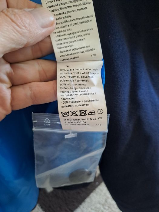 Palton femei Mona 80% lana din Germania ca nou,calduros