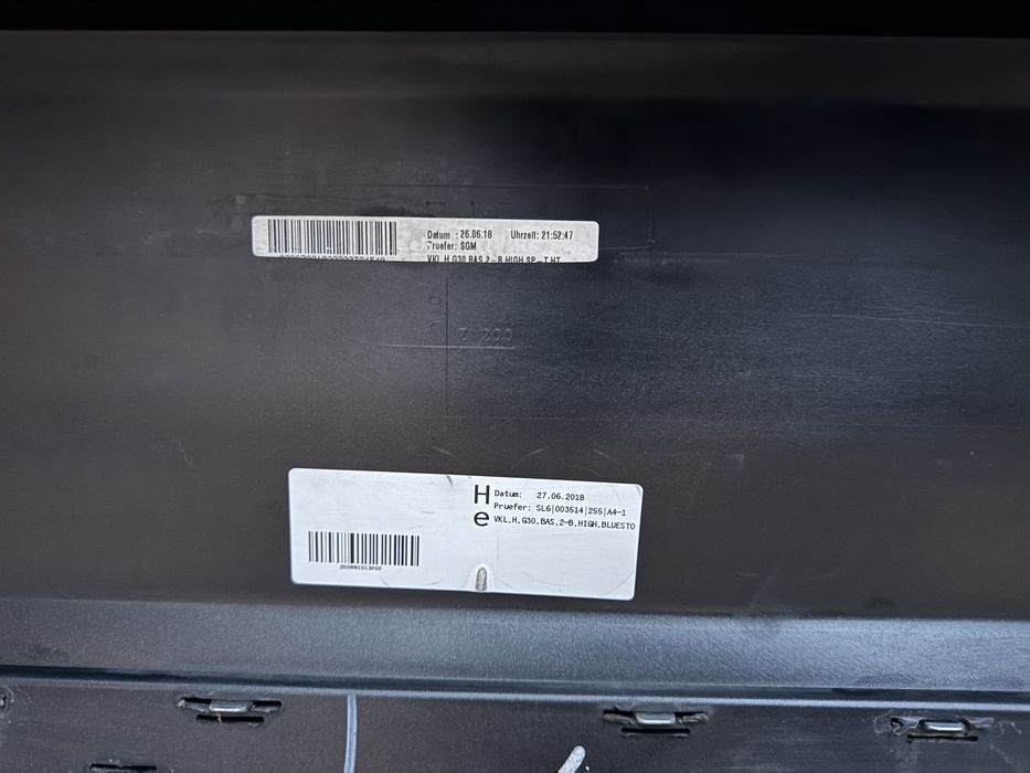 Bara fata spate praguri Bmw G30 540i luxury line  Bluestone Metalic