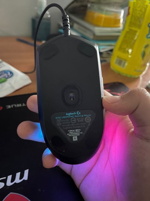 игравой мышка logitech g 102
