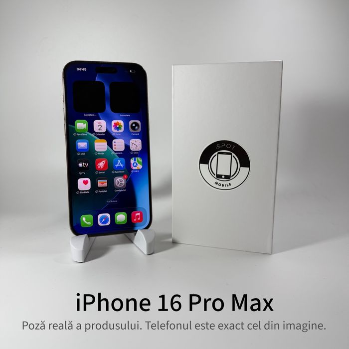 ispotmobile.ro  iPhone 16 Pro Max 256GB Garanție 2 ani