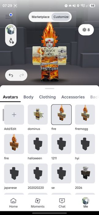 Roblox account 2023