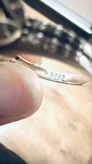 Кольцо серпбро 925