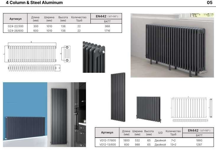 Трубчатые стальные радиаторы Батареи для отопления специально для вас