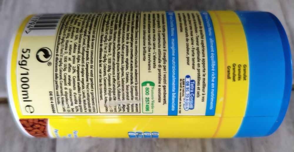 Корм для креветок и раков