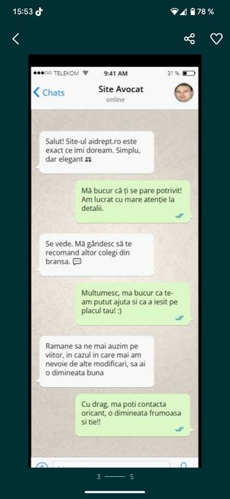 Creare Site de Prezentare Realizare Pagina Web Promovare Website SEO