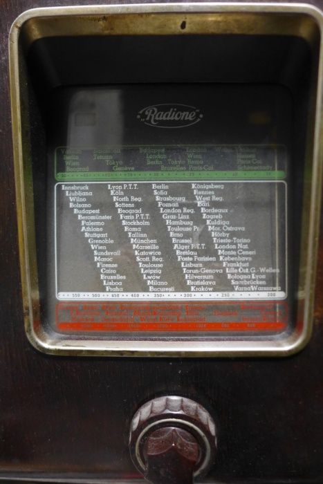 Radio Radione 438B 1937 1938 Austria Nikolaus Eltz Wien Art Deco