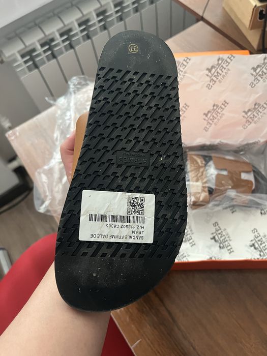 Кожанные сандали цвета кемал