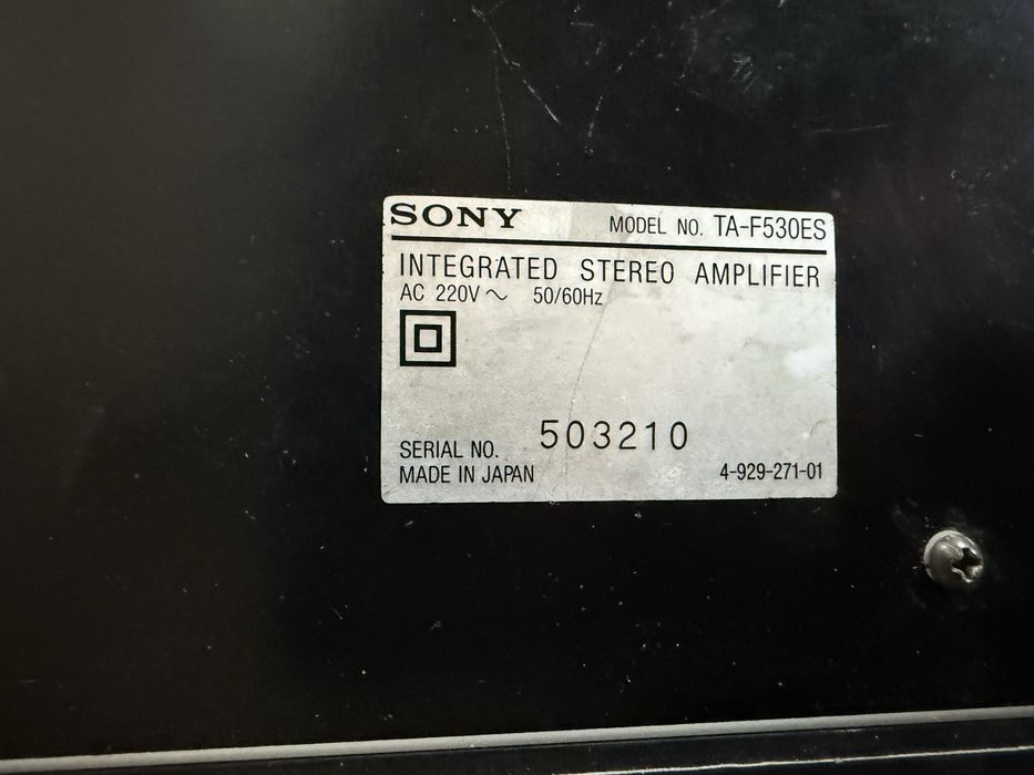 Sony TA-F530es стерео усилвател