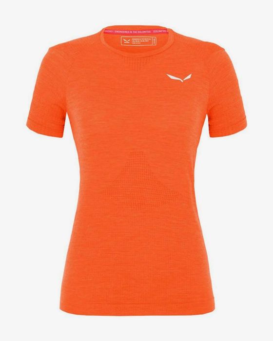 Дамска Мерино тениска Salewa Pedroc Merino – Orangе, Размер 38M, цена 46 €