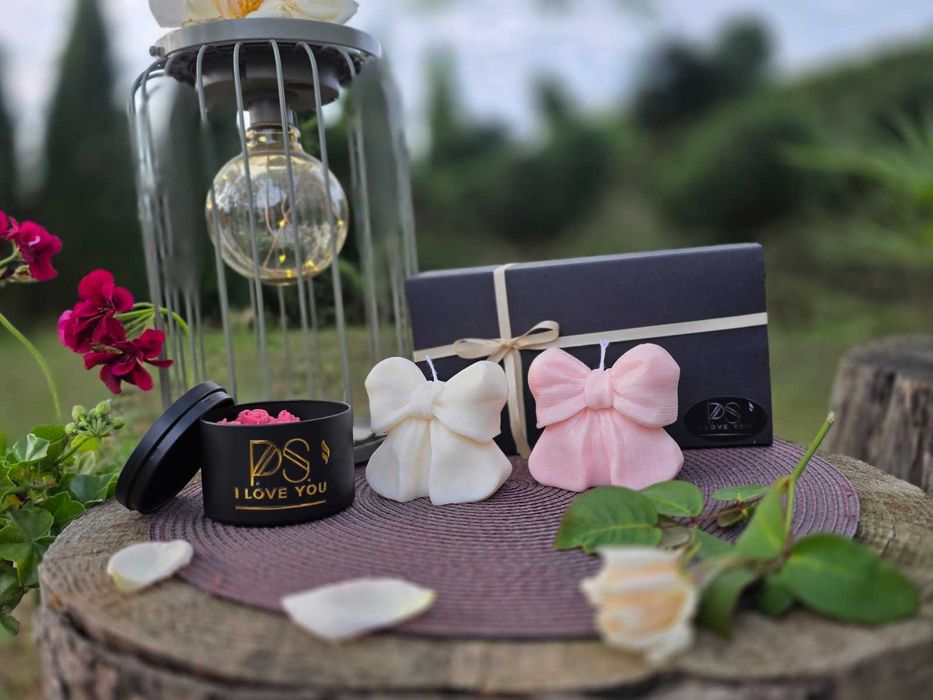 Ароматни свещи ръчна изработка от соев восък