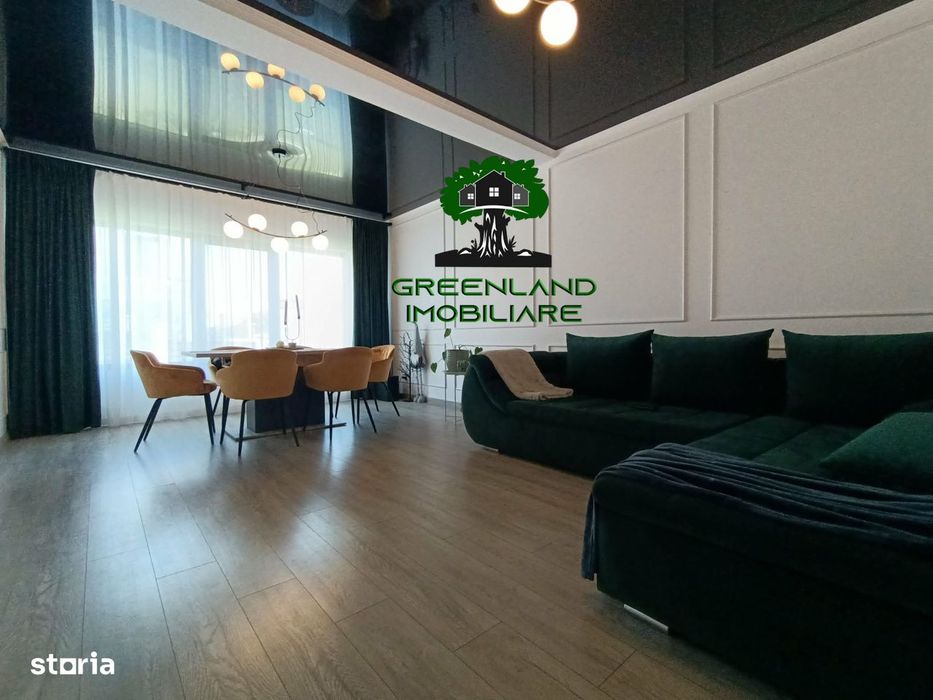 Vila 4 camere, 2 bai,154 mp, Semi Mobilata, canalizare, asfalt, Rediu