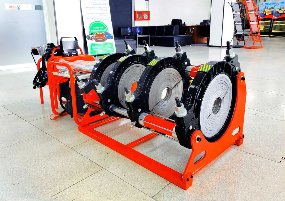 Гидравлический утюг  для пайки ПНД труб 63–315 мм SVOY