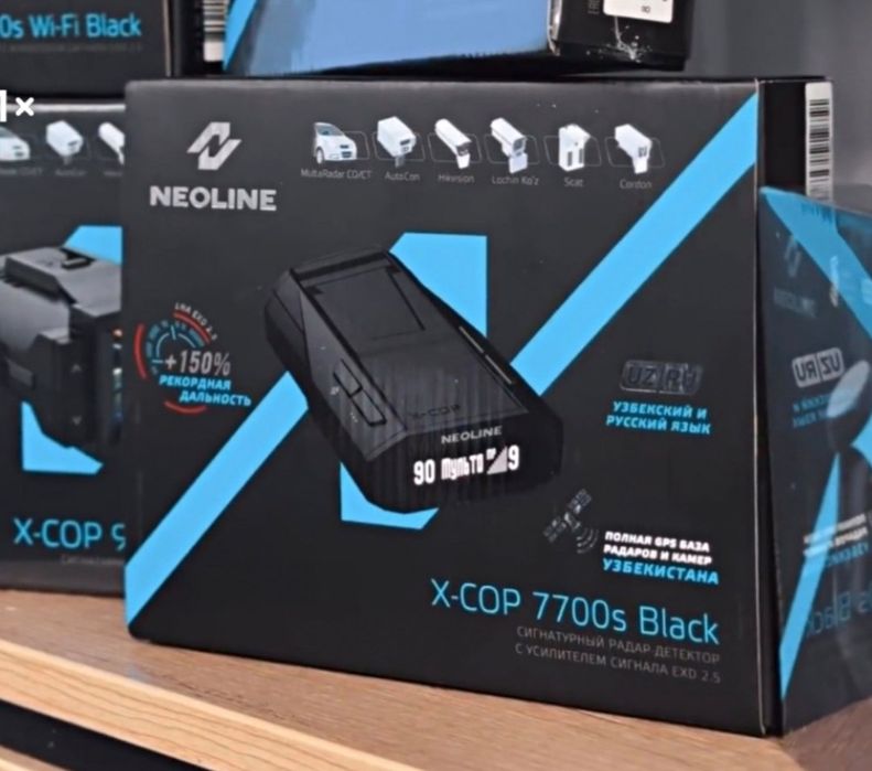 С ДОСТАВКОЙ. NEOLINE X-COP 7700S BLACK неолине 7700с антирадар неолине
