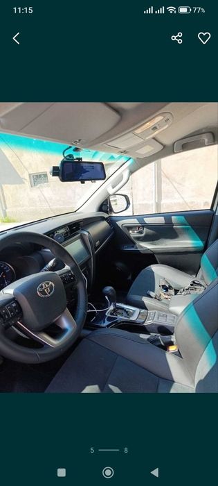 Toyota Fortuner 4х4 Белый жемчуг.
