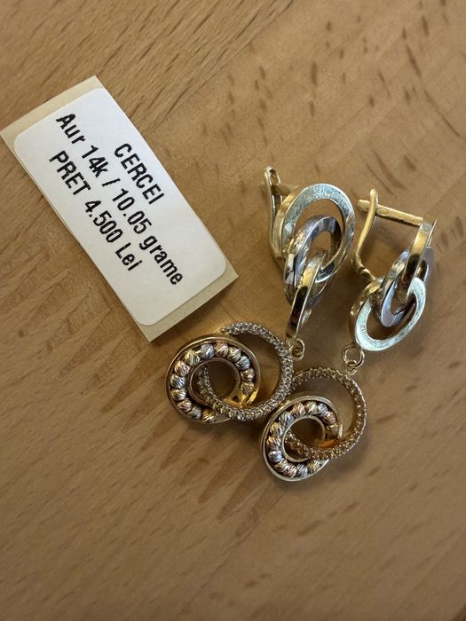 Cercei Aur 14 K