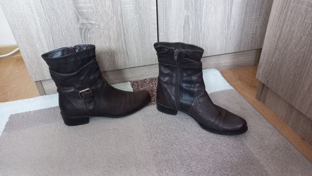 Боти ест.кожа 37н. кафеви