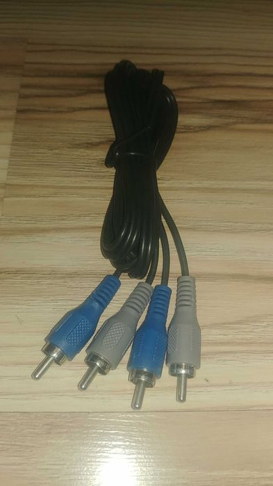 Кабель шнур 2 тюльпана 2 RCA, Аудио видео.