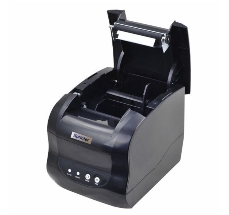 Принтер Xprinter XP-365В + 4 новых термоэтикетки