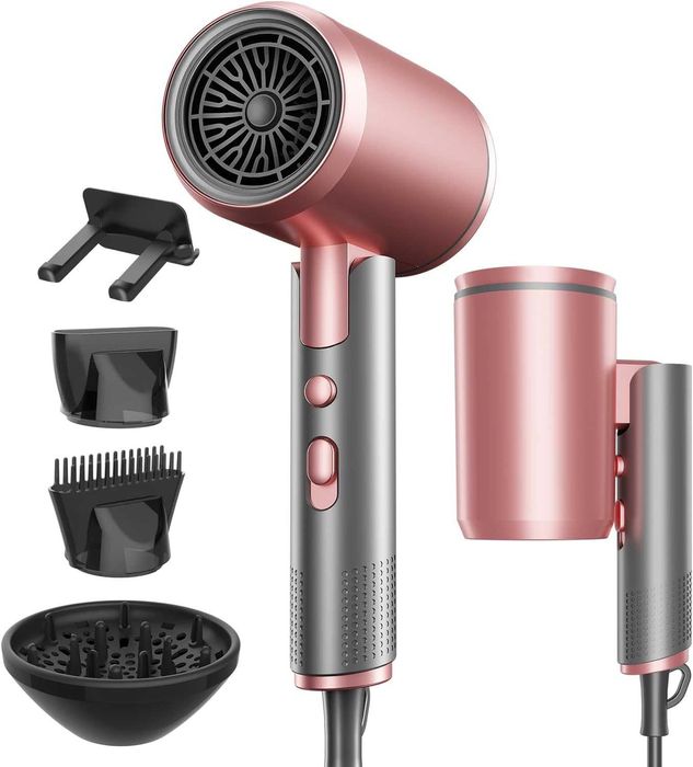 Професионален йонен сешоар - мощен, компактен и стилен 2400W