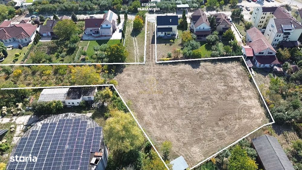 De vanzare Teren intravilan 4283 MP Strada Platanului/Careiului SM