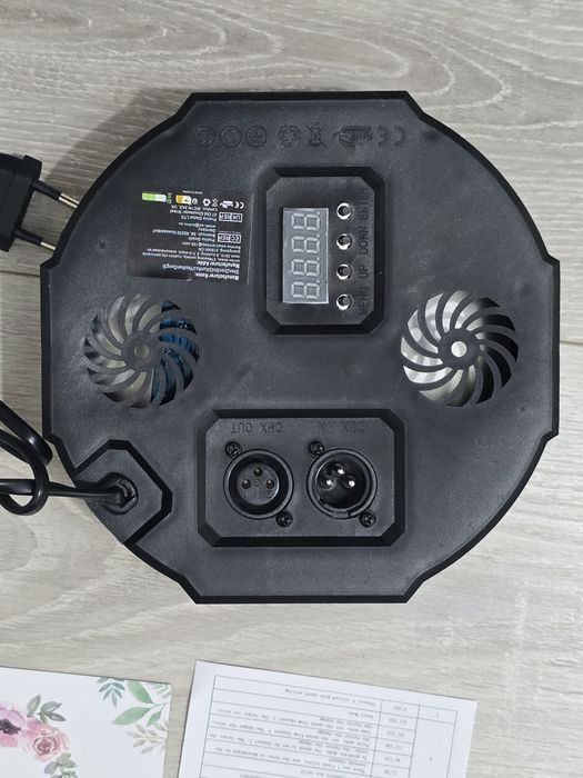 Spot LED PAR 72W RGB DMX512 cu Telecomandă – Lumină Disco DJ Petreceri