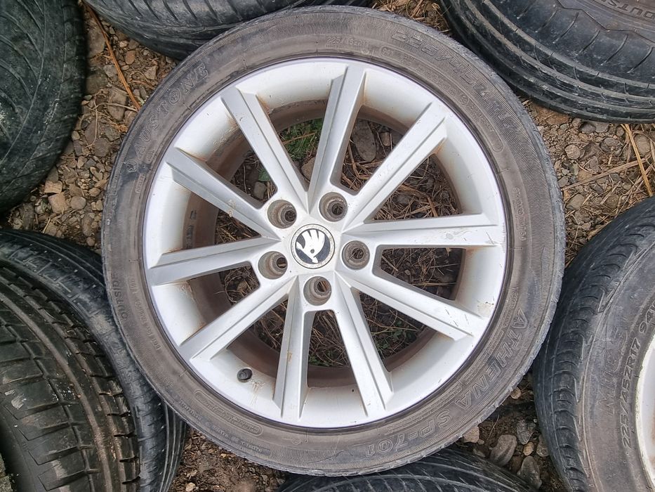 jante 17 - 5 prezoane skoda octavia 3 2015