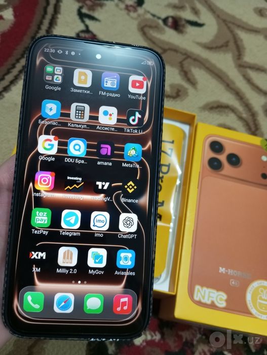 Ayfon  17 pro max m haurse