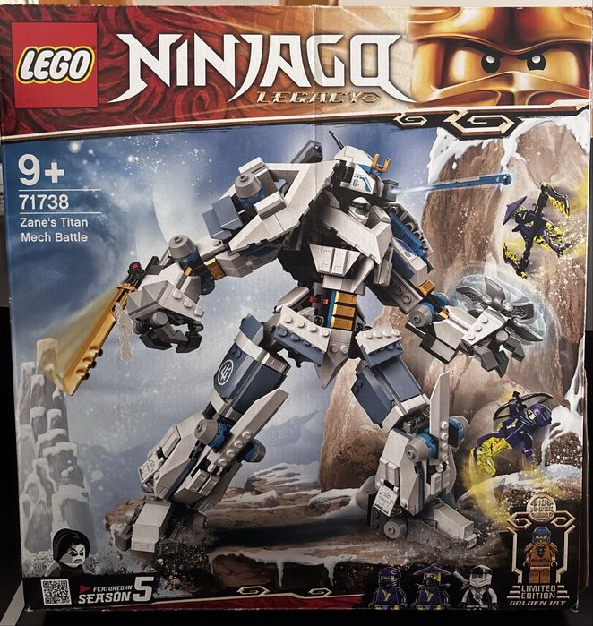 Lego ninjago използвано с кутия и книжка