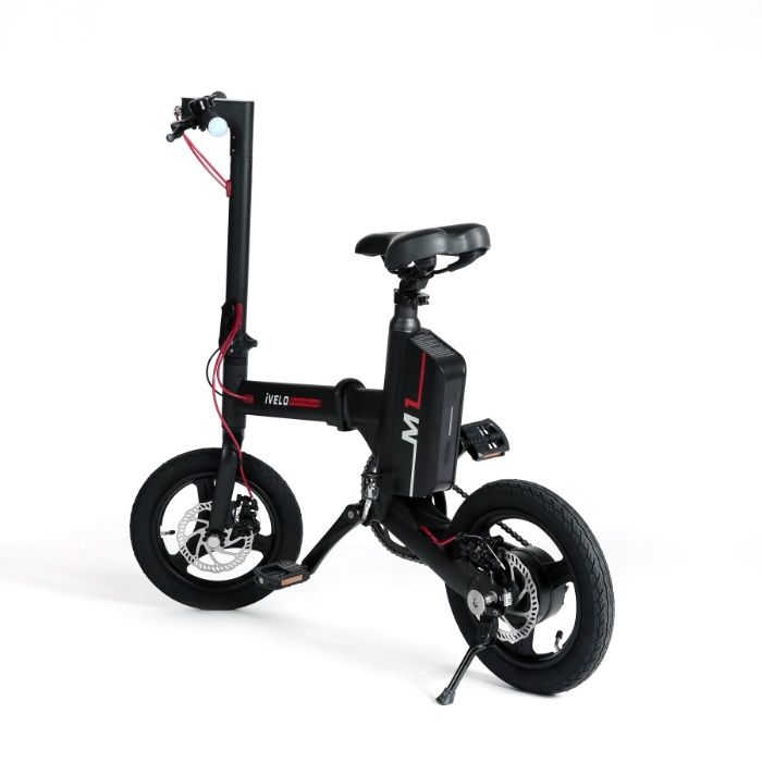 iVELO Bicicleta elec pliabila baterie LG LI-ion 7.8Ah 50km,bluetooth