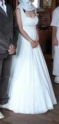 Свадебное платье размер 46