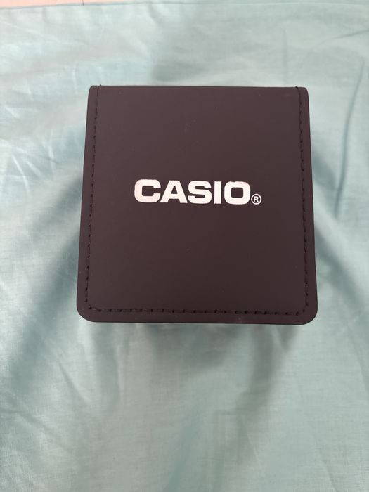 CASIO часы мужские с синим циферблатом