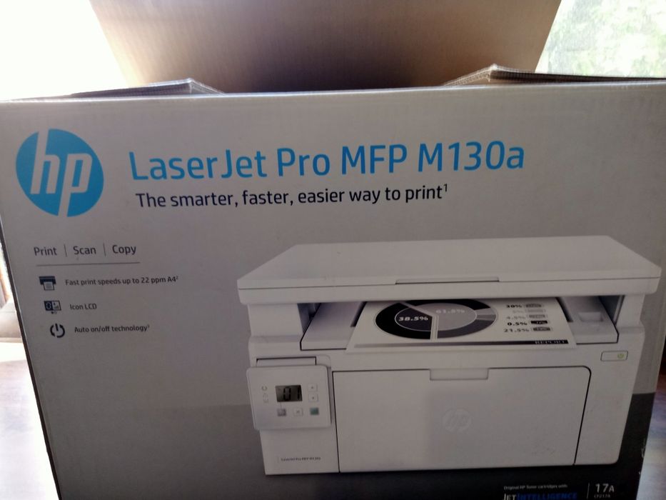 Принтер hp laser jet Pro MFP M30a