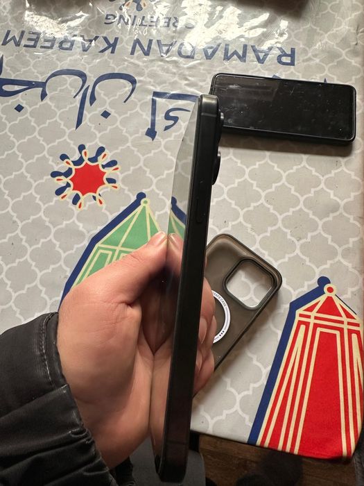 Айфон 15про мах титан