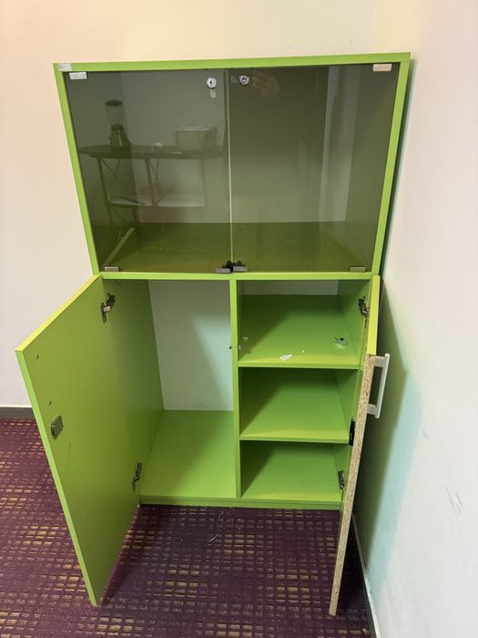 Dulap cu vitrina 150x50x80