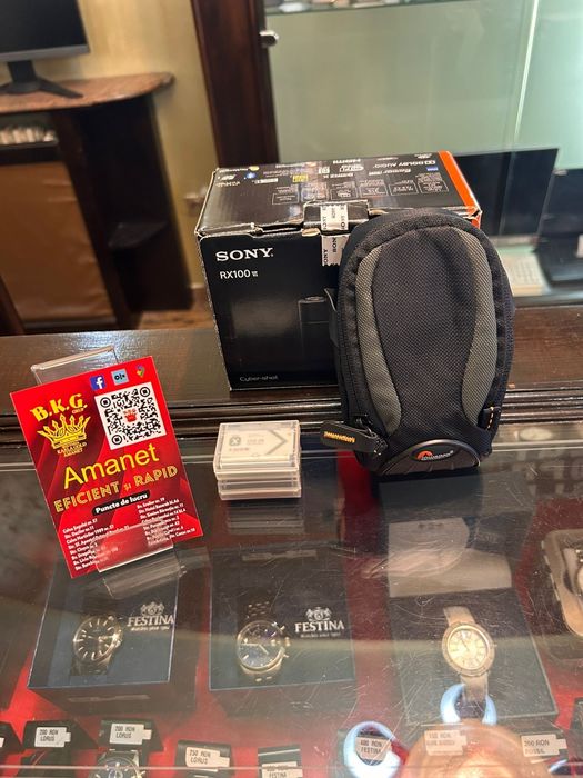 Sony RX 100 IV Amanet BKG