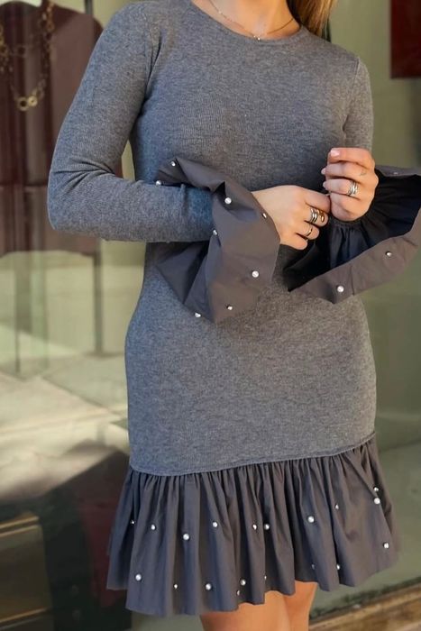 Rochiță Balon cu perle