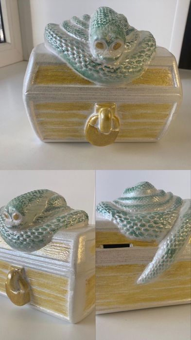 Копилка  с гипса для подарки