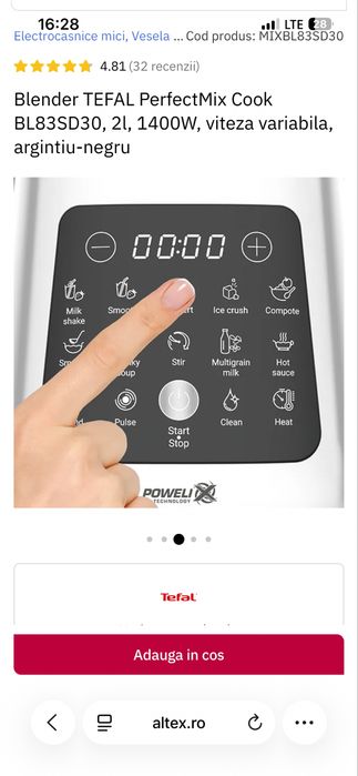 Blender Tefal PerfectMix