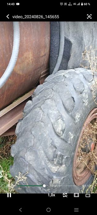 Продам бочку на колёсах