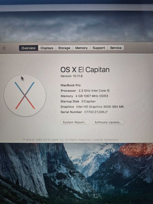 Macbook Pro 13 A1278