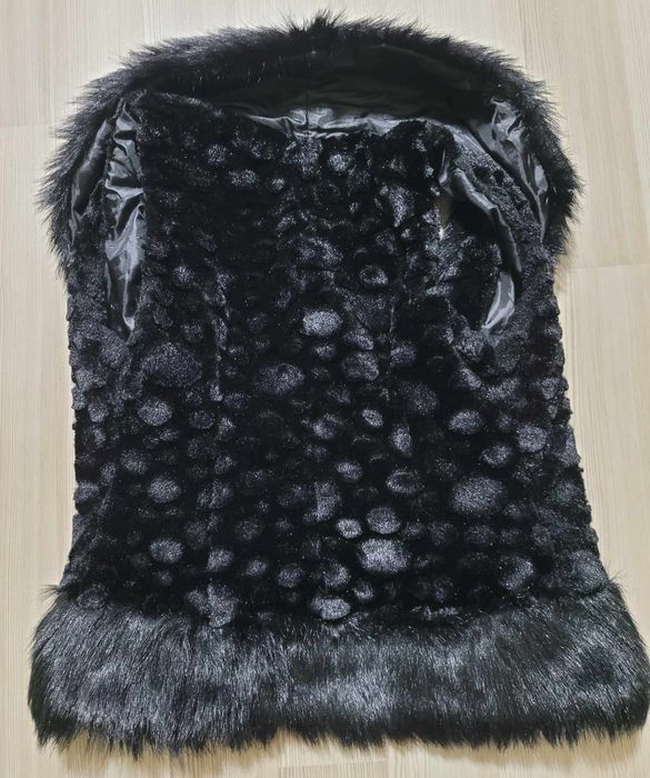 Vesta blana artificiala S