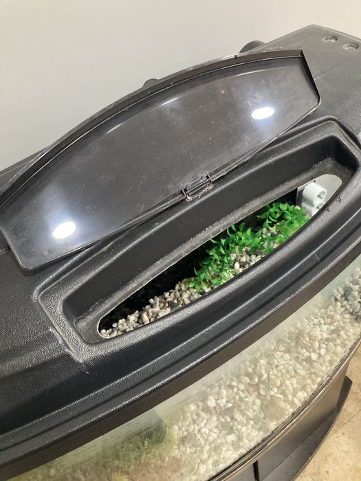 Аквариум  90л  оборудван