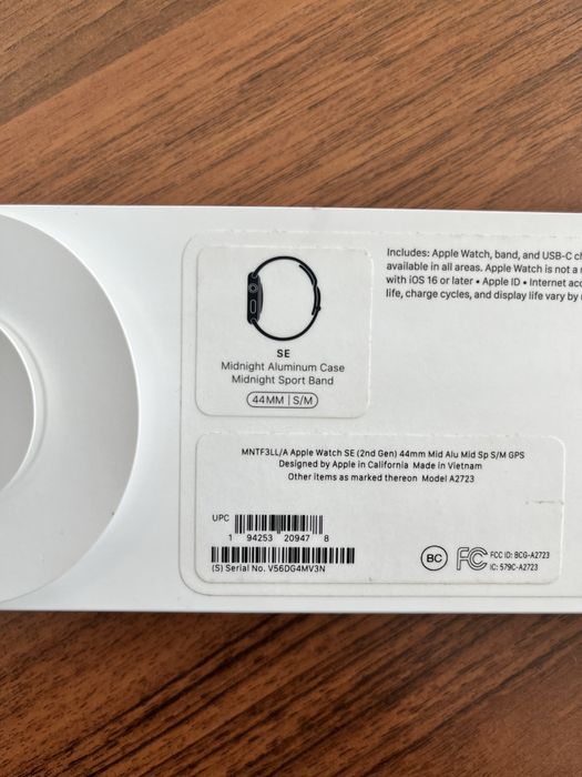 Apple watch SE midnight