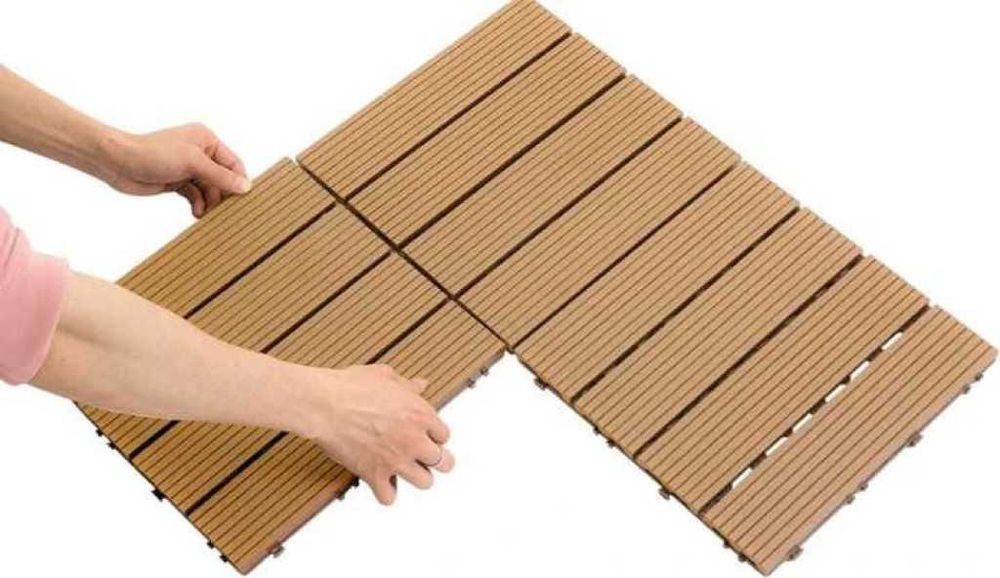 Уникално красив сглобен декинг под 1бр