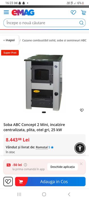 Centrala pe lemne 25 kw