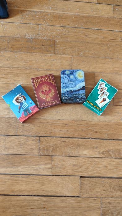 Карти за игра - bicycle, van Gogh, galaxy, barni